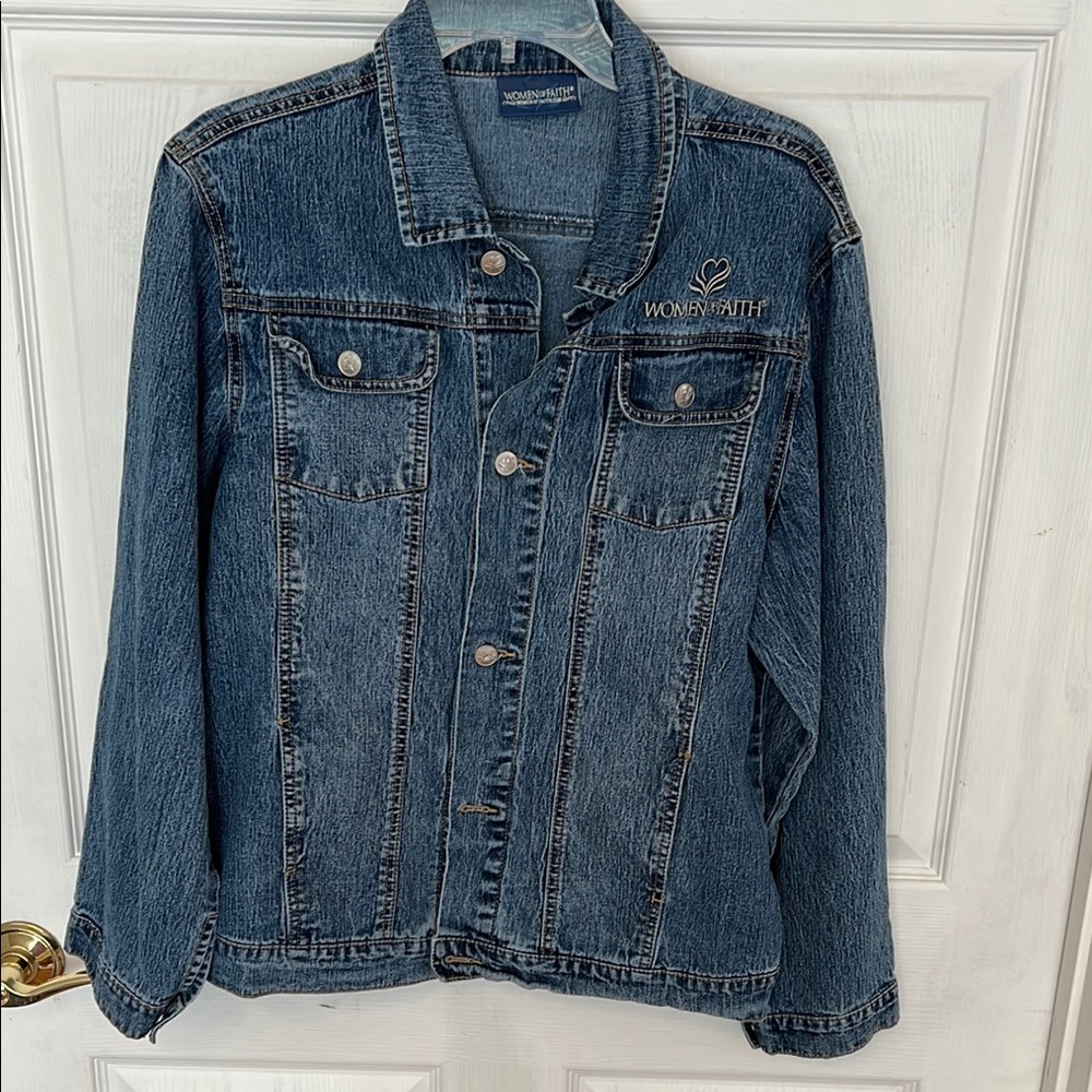 Classic Blue Jean Jacket with Timeless Design